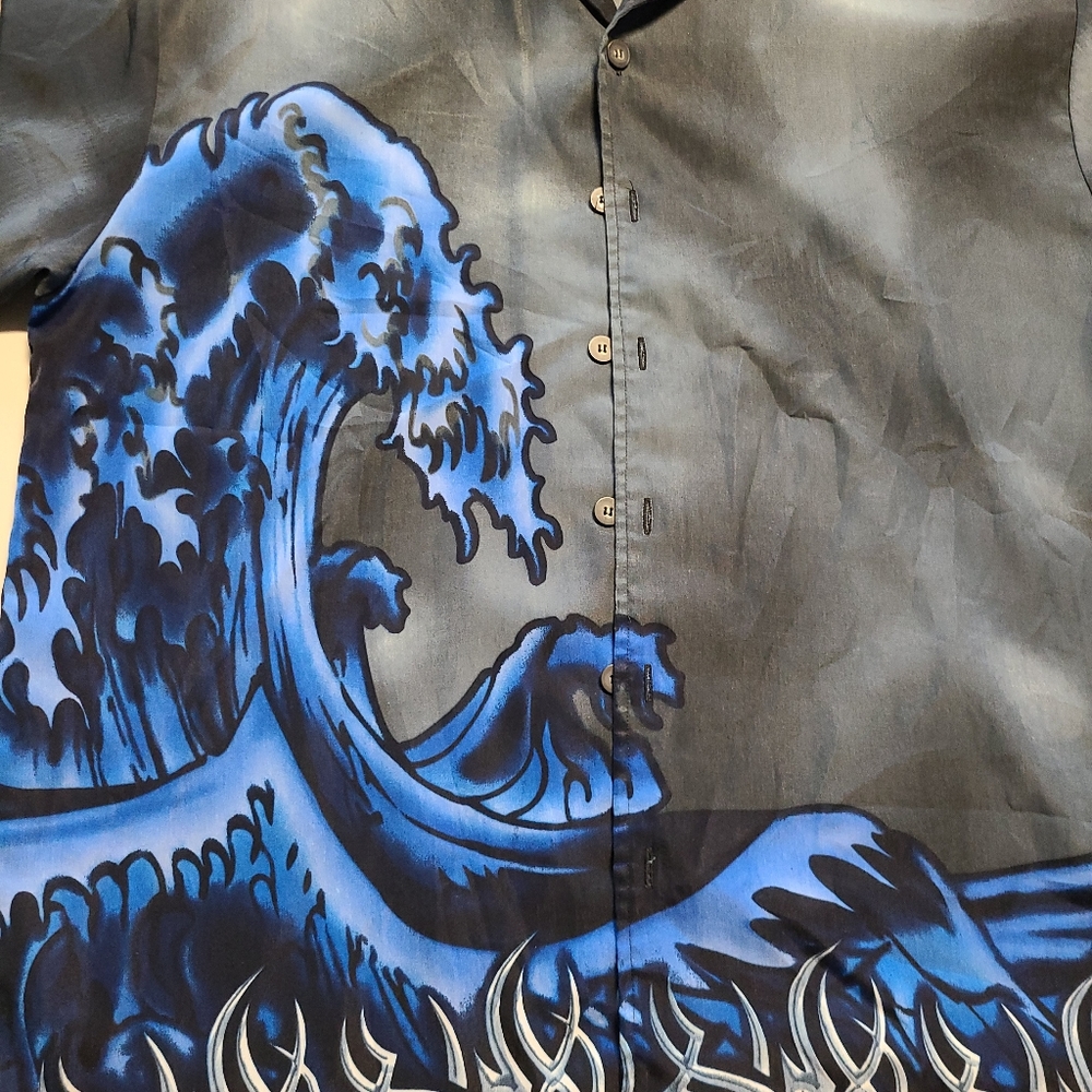 Mens vintage hawaiian shirt Large